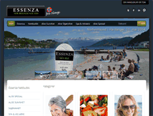 Tablet Screenshot of essenza.no